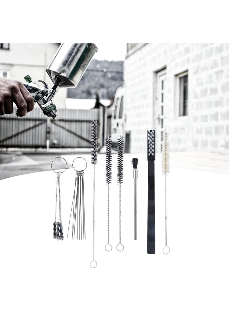 GGOOT Airbrush Parts  Cleaning Kit Hardware Accessory Hand Tool Airbrush Parts 21PCs Set Portable for Spray Tools  - Image 5