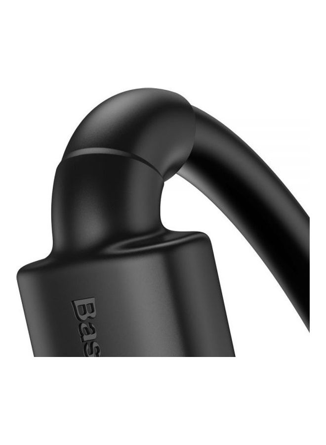 بيسوس كابل محول كافولي من HDMI ذكر بدقة 4K إلى HDMI ذكر بدقة 4K أسود - Image 4