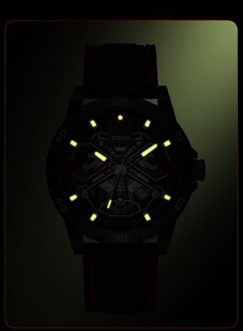 DOM Men's Waterproof Sports Watch - Image 2