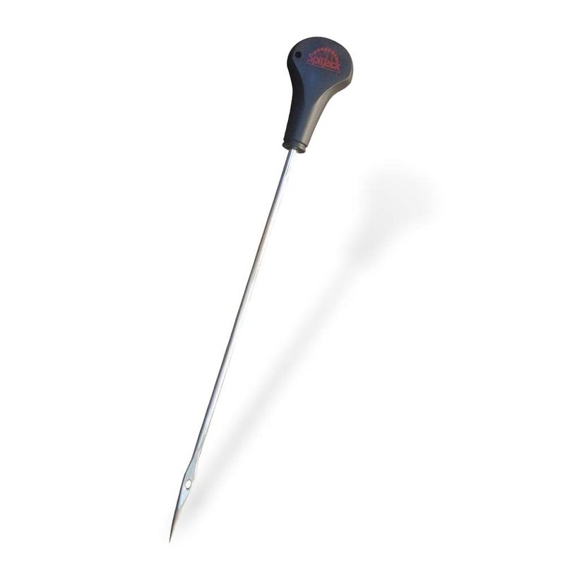 SpitJack Meat Trussing Needle. 12 Inch Stainless Steel Whole Hog, Pig, Lamb, Crown Roast of Pork Stitcher. Fish Bait Stringer Tool - Image 3