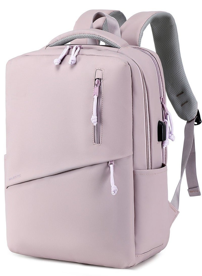 Majestic816 Women's Laptop Backpack with Modern and Lightweight Design - Water Resistant with USB Charging Port - Fits Laptops up to 15.6" - Image 1