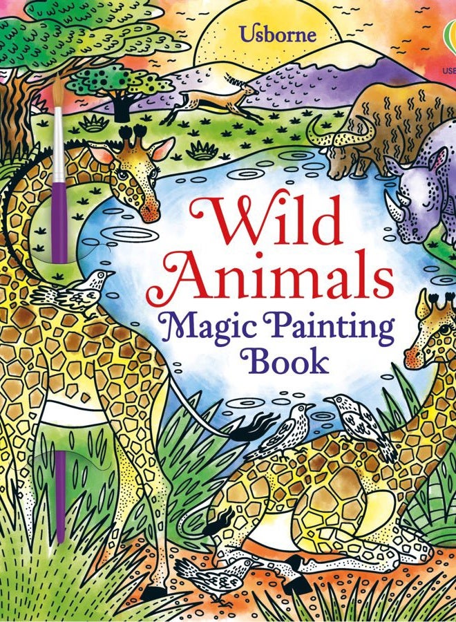 Wild Animals Magic Painting Book