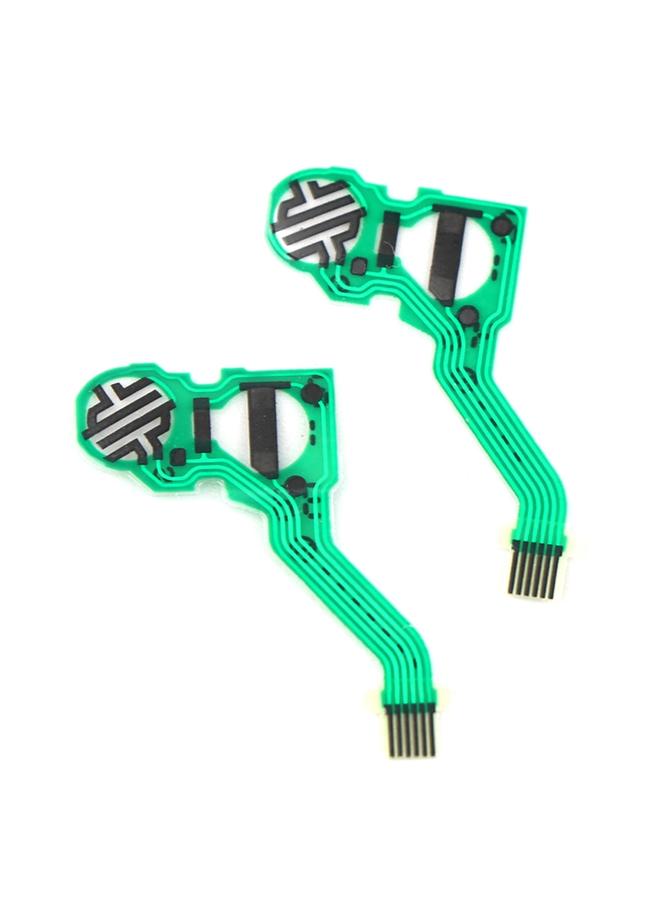 erorex For PS5 V1 Controller 2sets Button Ribbon Circuit Board Conductive Film( Green) - Image 4