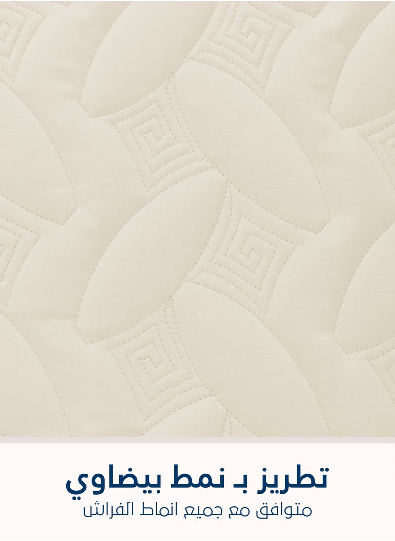 سيد المنسوجات المنزلية مفرش مضغوط مفرد من قطن، يناسب سرير بحجم 120 × 200 سم، 3 قطع، سلسلة إلميرا  - Image 5