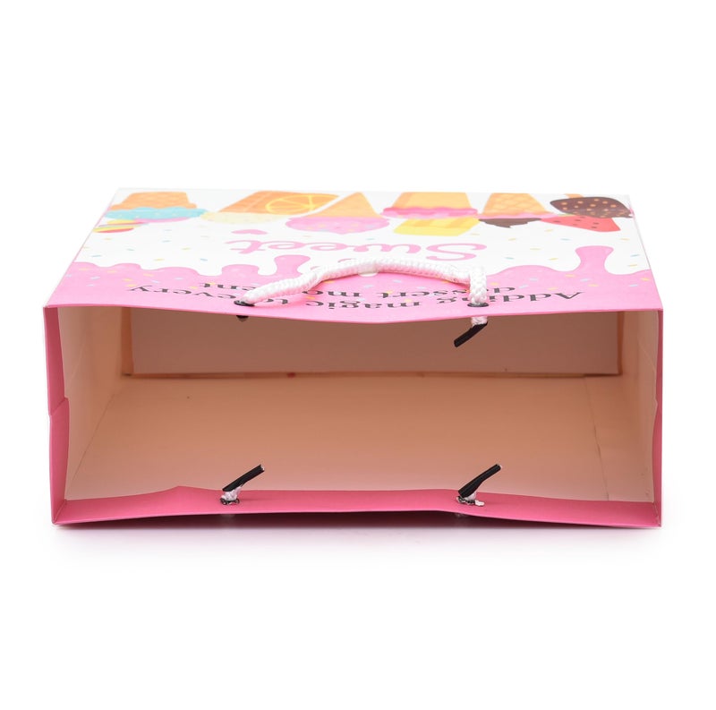PPJ ® -HAPPY BIRTHDAY DESERT THEME PARTY (30 Pcs.) PAPER CARRY BAG, 10 Inch X 12 Inch X 4 Inch RETURN GIFT/HAPPY BIRTHDAY/RETURN GIFTS/GIFTS/GIFT BAGS/GIFT COVERS (Pack of 30) - Image 4