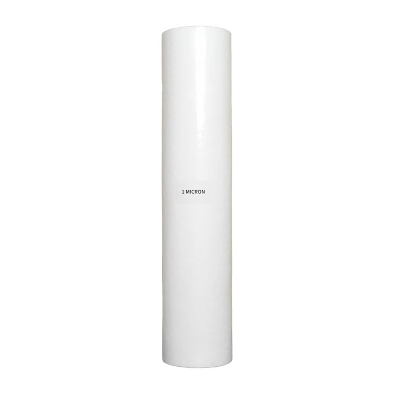 RiverSoft Spun Cartridge SPC-20, removes impurities Above 1 Micron (20 inch, 1 Micron, Pack of 1) - Image 1