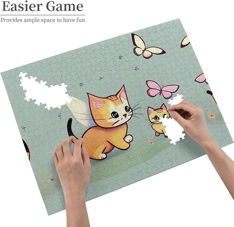 Phayah 500 قطعة لغز الفراشة للبالغين هدية ديكور المنزل 20.4 × 15 - Image 4