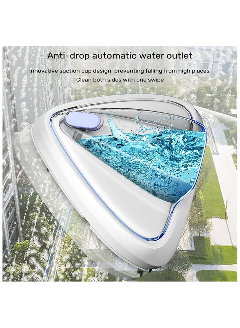 Arabest Magnetic Glass Cleaning Brush - Double Side Household Glass Cleaner with Water Reservoir for Effortless Window Cleaning, Wash Window Wiper, Window Cleaning Brush Tool (3-8 CM) - Image 3