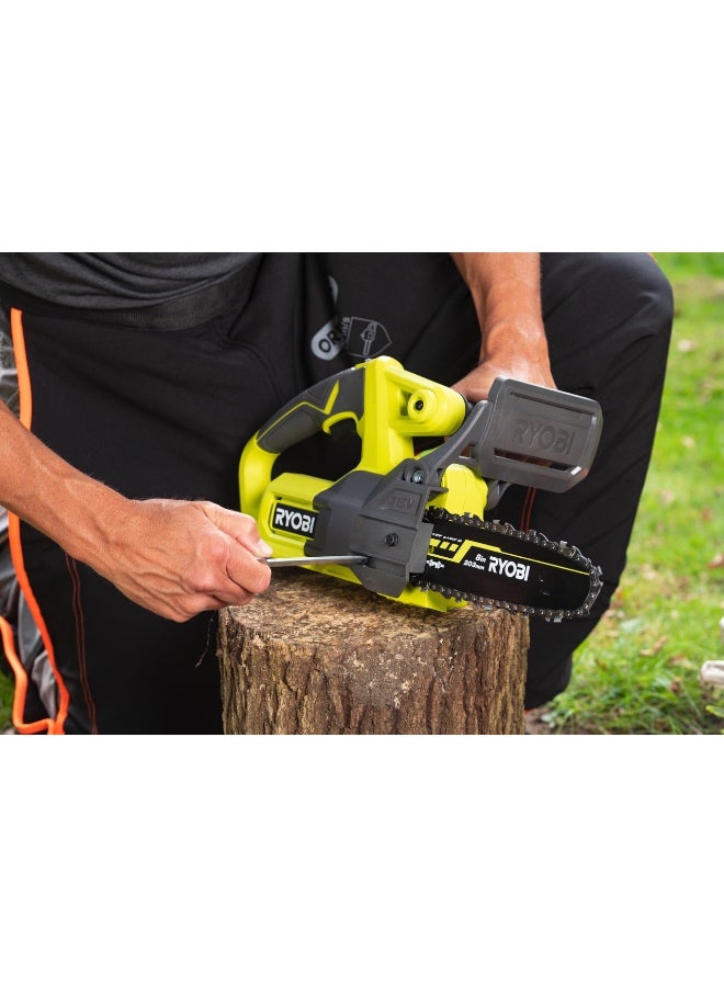 RYOBI Tools Ryobi 18V One+ Cordless Compact Chainsaw, 20 Cm - Image 4