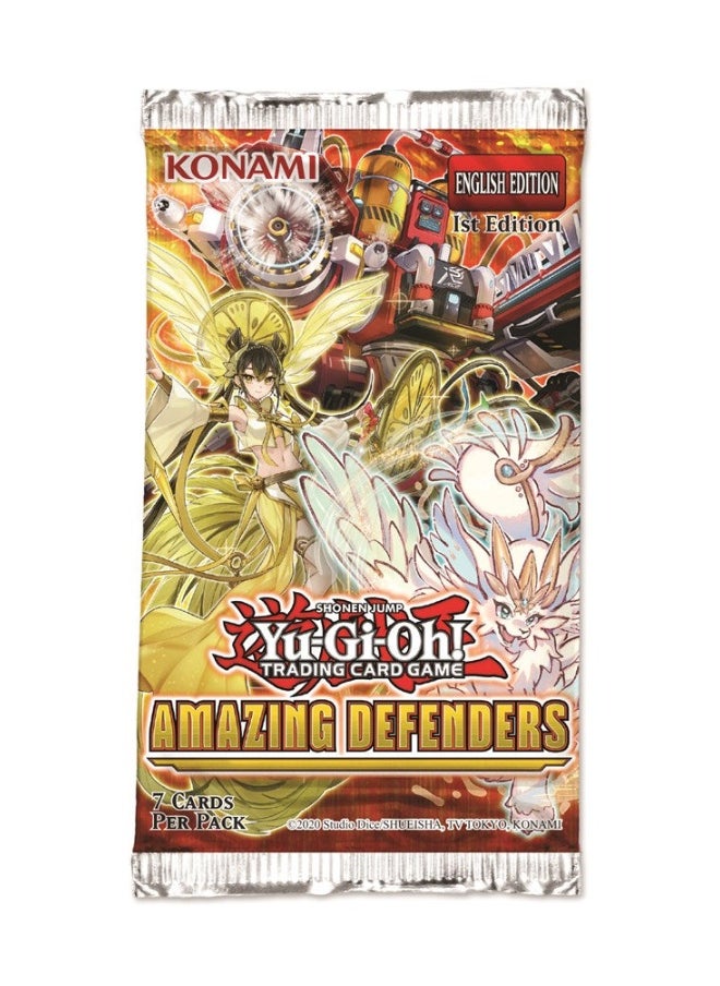 Konami Yu-Gi-Oh! Amazing Defenders Booster Single Pack (Assorted 1 Piece)  - Image 1