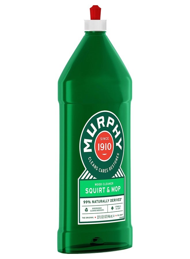 Murphy Oil Soap Squirt and Mop Floor Cleaner, 192 Oz (32 Oz, 6 Pack) - Bulk Cleaning Supplies Bundle - Natural Wood Cleaner, Hardwood Cleaner - Office Supplies, Household Cleaning Supplies - Image 3