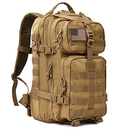 REEBOW GEAR Military Tactical Backpack 3 Day Assault Pack Army Molle Bag Backpacks Rucksack 35L - Image 1