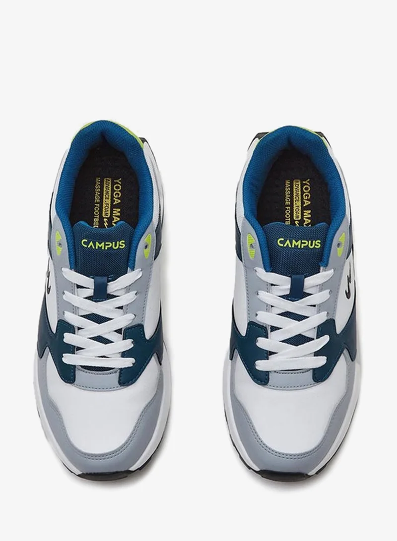 CAMPUS Men’s Colour blocked Low Top Sneakers – Cool Urban Design Shoes with Memory Foam for All-Day Comfort