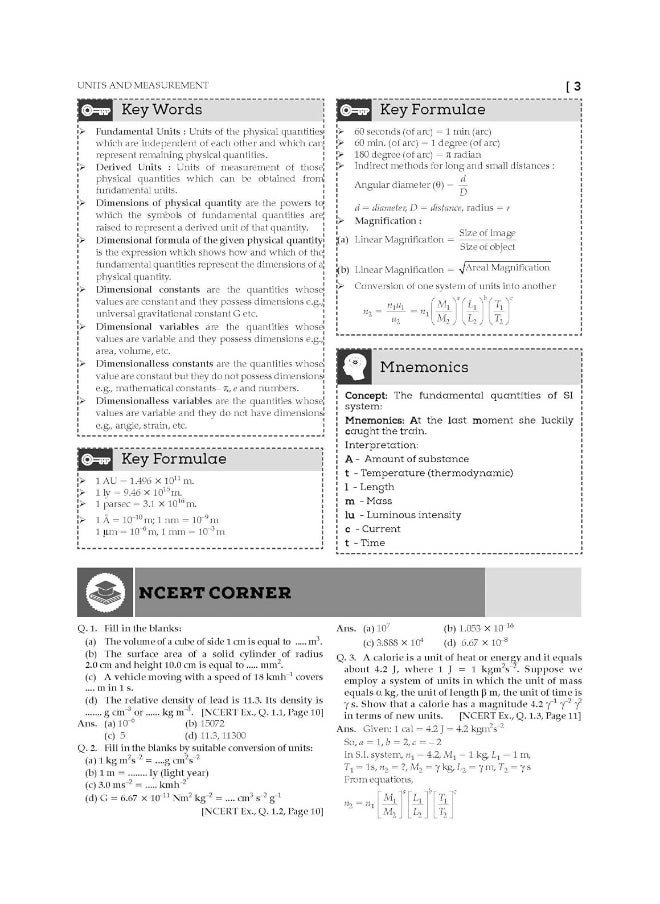 Oswaal NCERT Textbook Solutions Class 11 | Physics | Chemistry | Mathematics | Set Of 3 Books | For Latest Exam