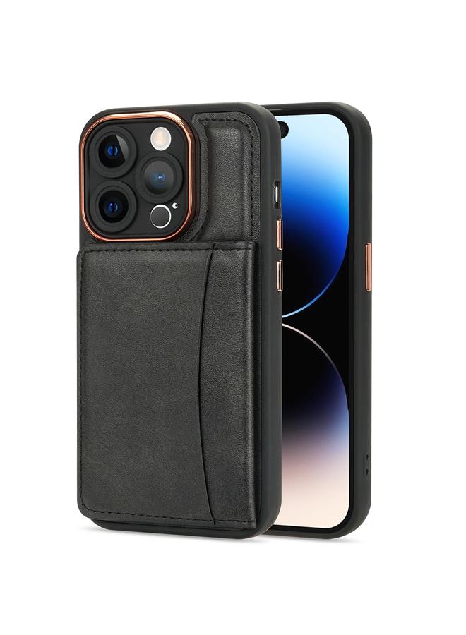 S-TOP Case For iPhone 14 Pro Multifunctional Magsafe Magnetic Card Bag Phone Case - Image 1