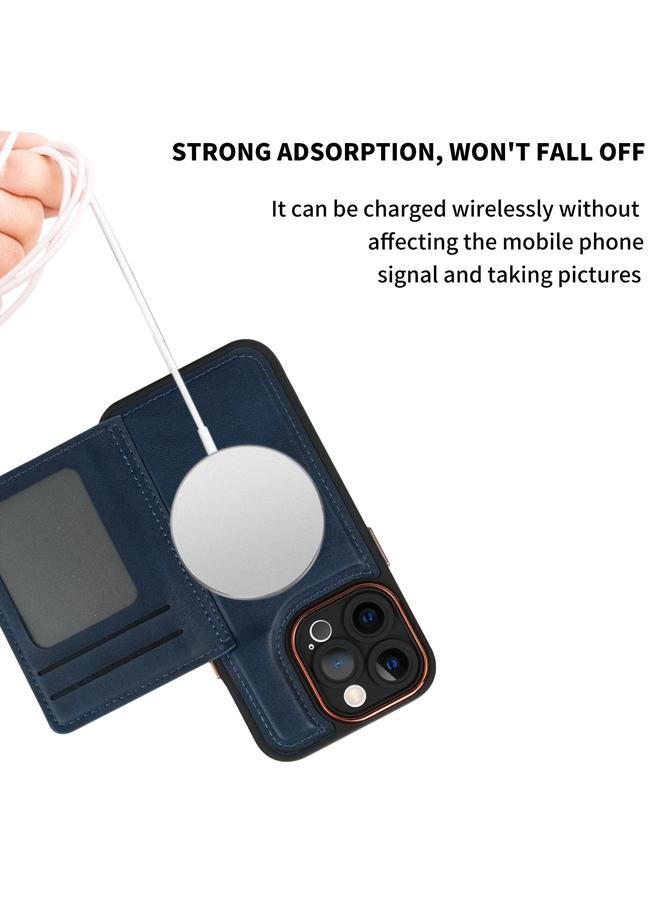 S-TOP Case For iPhone 14 Pro Multifunctional Magsafe Magnetic Card Bag Phone Case - Image 2