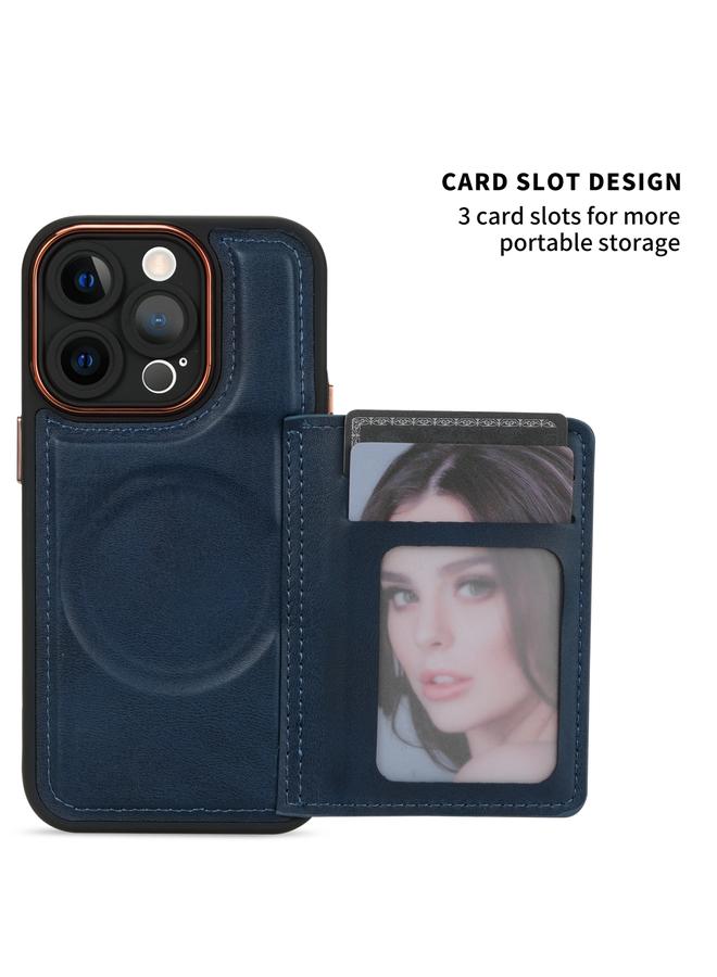 S-TOP Case For iPhone 14 Pro Multifunctional Magsafe Magnetic Card Bag Phone Case - Image 3