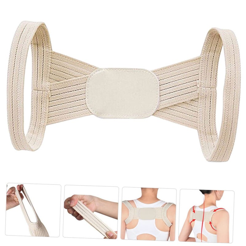 Adjustable Posture Corrector Back Brace for Adults and Kids Lightweight Breathable Support Strap - Image 4