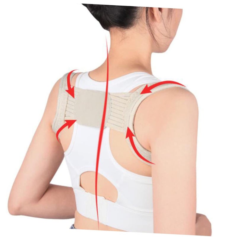 Adjustable Posture Corrector Back Brace for Adults and Kids Lightweight Breathable Support Strap - Image 5