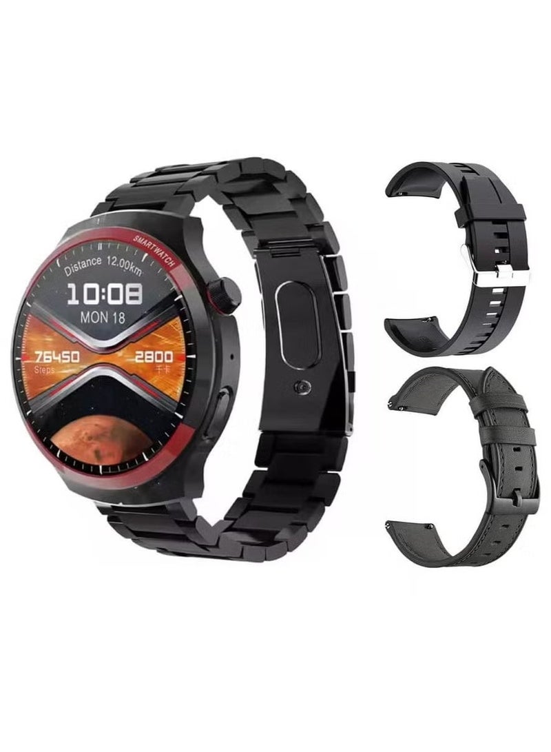 Kalobee SK38 Smart Watch 4 Pro with 3 Comfortable Straps – Fitness & Health Monitoring - Image 2