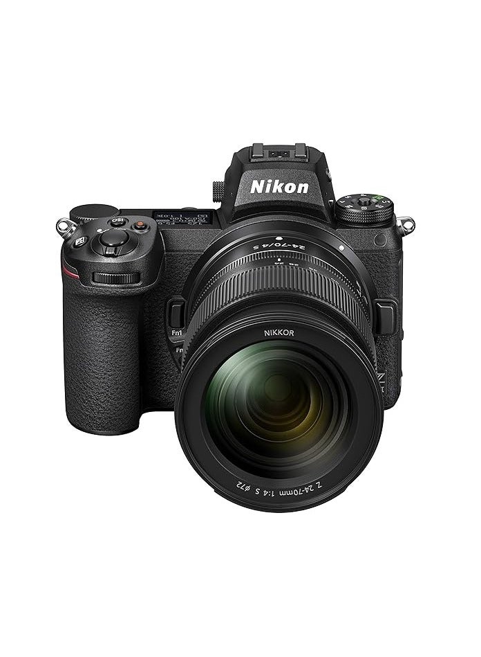 Nikon Z6II Mirrorless Camera with NIKKOR Z 24-70mm f/4 S Lens Kit – Full-Frame, 24.5MP, 4K UHD Video, Dual Card Slots, Built-In Wi-Fi & Bluetooth - Image 2