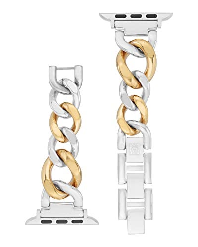 ANNE KLEIN سوار أن كليين الأنيق لسلسلة ساعة آبل، آمن، قابل للتعديل، بديل لسوار ساعة آبل، يناسب معظم المعاصم - Image 3