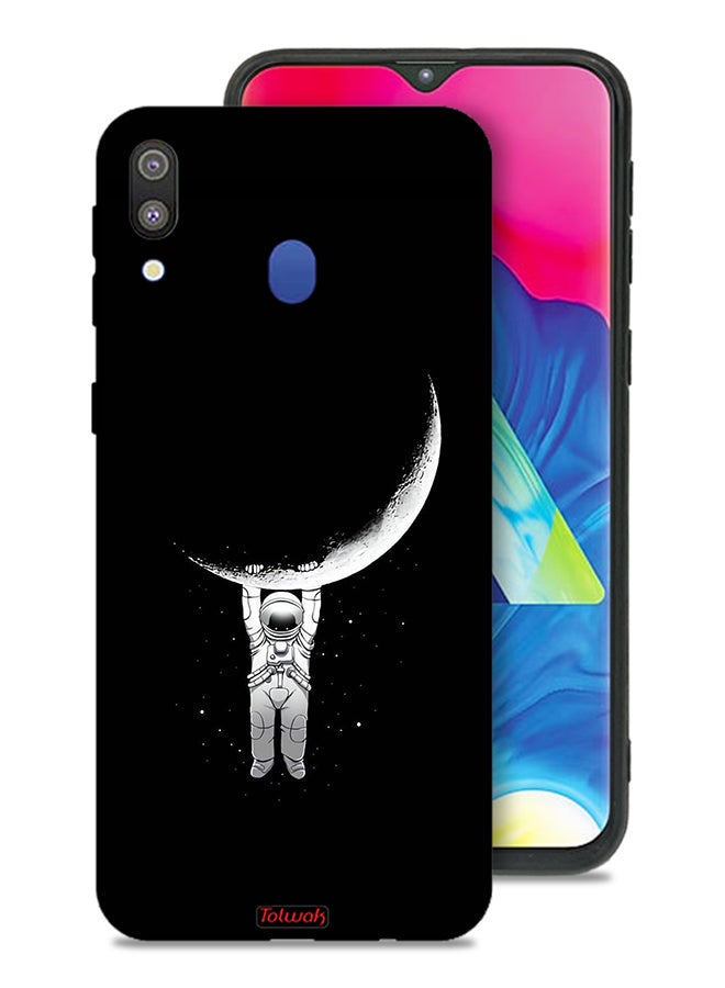 Tolwak Samsung Galaxy M20 Protective Case Cover Hanging From Moon - Image 1