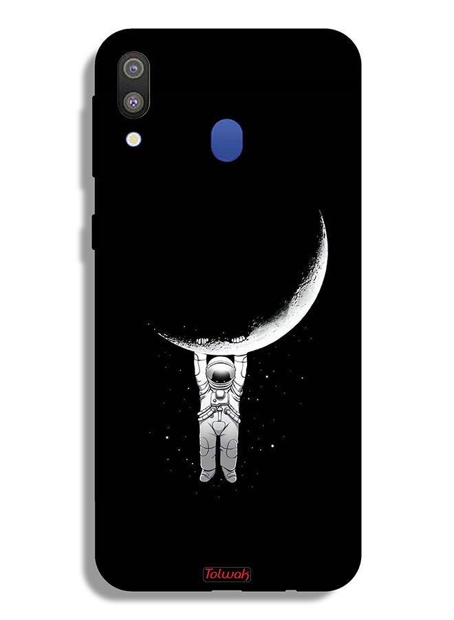 Tolwak Samsung Galaxy M20 Protective Case Cover Hanging From Moon - Image 2