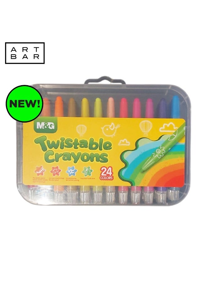 ام اند جي الوان شمعيه من ام اند جي ذات الوان زاهيه مكونه من 24 قطعه - Image 5