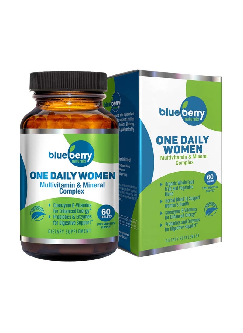 One Daily Women Tablets With Multivitamin & Mineral Complex, Pack of 60 - pzsku/Z91C86AC3670D26FFB11CZ/45/_/1698941527/5b17479c-af1b-43f8-8dd7-01eddfff8696