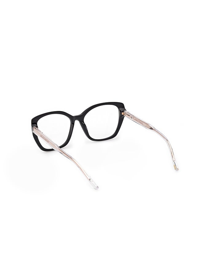 SKECHERS إطارات نظارات قطة العين للنساء لامعة سوداء SKECHERS SE5006000153 53 مم - Image 3