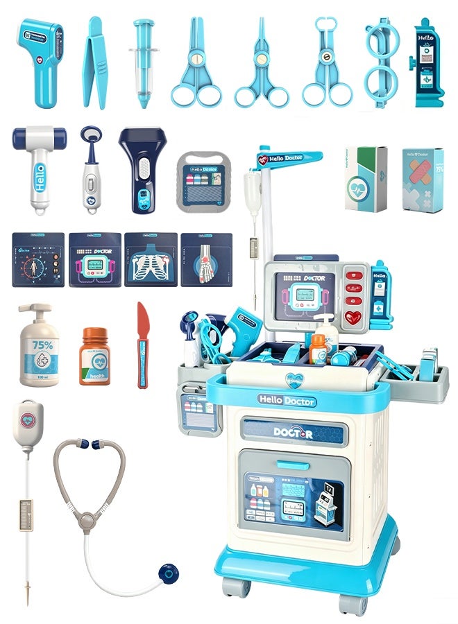Sunbath Doctor Playset for Kids, Kids Doctor Toy, Doctor Kit for Toddlers 3-5, Interactive Doctor Kit, Role Play Pretend Play Doctor Toys Educational Toys for Boys & Girls - Image 1