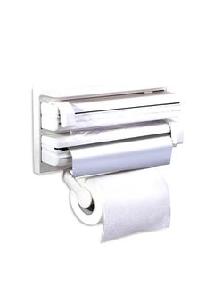 Generic Triple Paper Dispenser White  - Image 3
