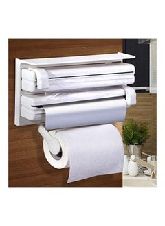 Generic Triple Paper Dispenser White  - Image 1