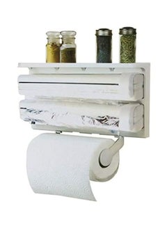 Generic Triple Paper Dispenser White  - Image 2