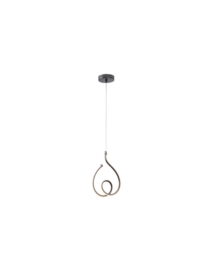 Best Power Modern LED Pendant Light 6142-1 – 3 Lighting Levels, 24W, Adjustable Hanging Length (130cm), Elegant Black Spiral Design for Living Room, Dining Room, and Bedroom  - Image 4