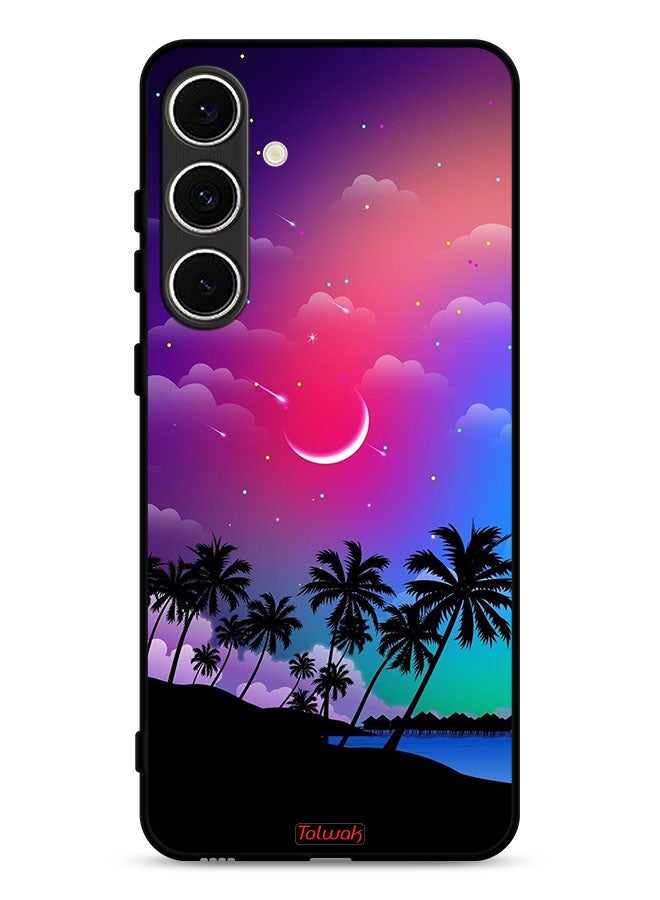 Tolwak Samsung Galaxy A36 5G Protective Case Cover Moon In Night Art - Image 1