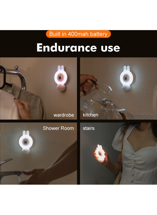 NIBEMINENT Motion Sensor Night Light White 12.00X2.70X7.00cm - Image 3