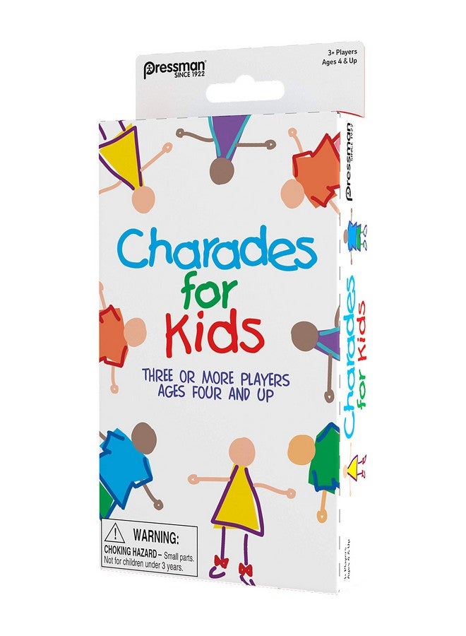 Pressman Charades for Kids Peggable - No Reading Required Family Game Multicolor ,5" - Image 3