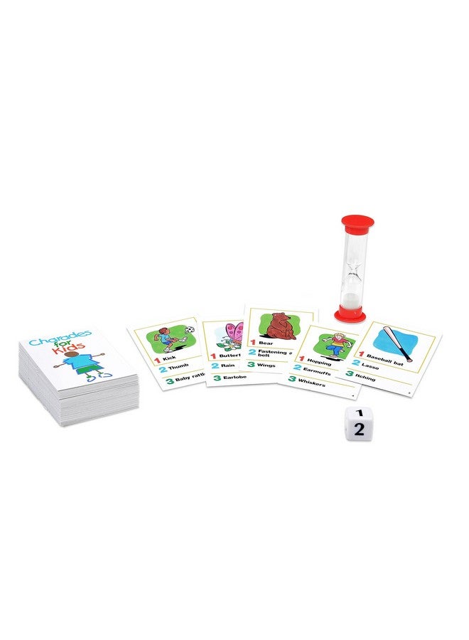 Pressman Charades for Kids Peggable - No Reading Required Family Game Multicolor ,5" - Image 4