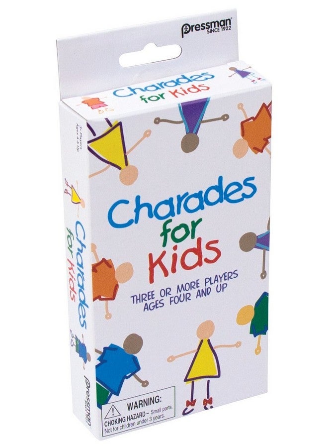 Pressman Charades for Kids Peggable - No Reading Required Family Game Multicolor ,5" - Image 2