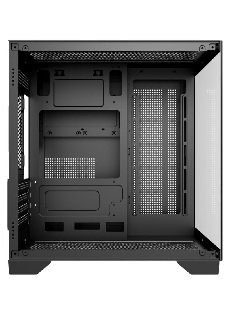 ASA - ASA ICE CUBE Ice Cube Gaming Mini PC Case, Tempered Glass Mini PC Case with USB 3.0 x 1.USB 2.0x2 Port (Hub Connector Included) - Image 1