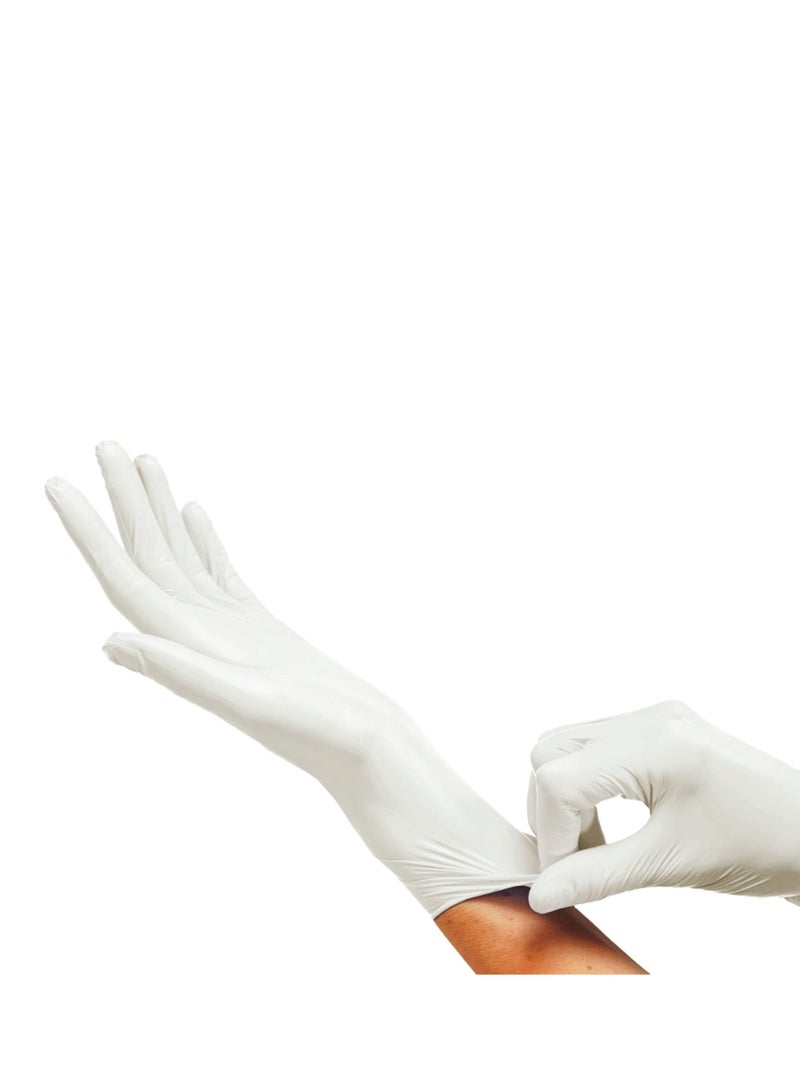 MAXTER Carton 1000 PCS Maxter Latex Powdered Disposable Gloves Heavy Duty Textured 10x 100 PCS L - Image 2