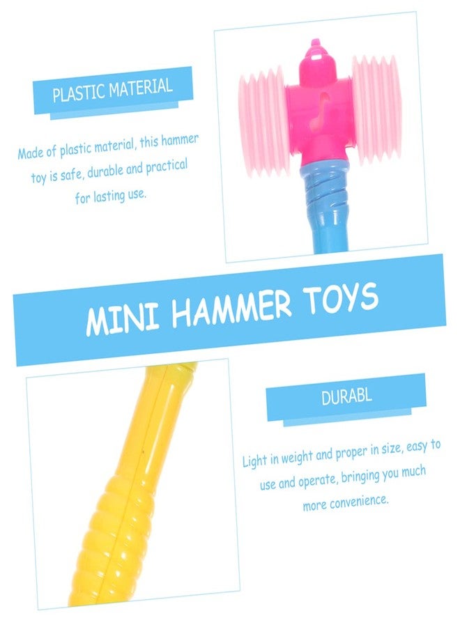 BESPORTBLE 24pcs Squeaky Children Hammer Toy Set Colorful Plastic Pounding Hammers for Kids Engaging Developmental Plaything for Toddlers and Babies - Image 2