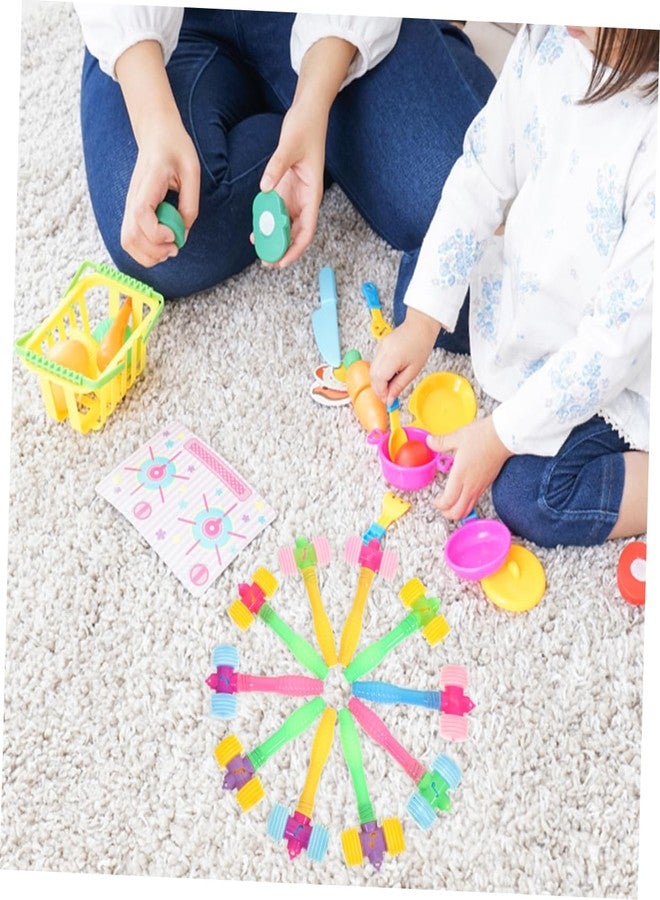 BESPORTBLE 24pcs Squeaky Children Hammer Toy Set Colorful Plastic Pounding Hammers for Kids Engaging Developmental Plaything for Toddlers and Babies - Image 3