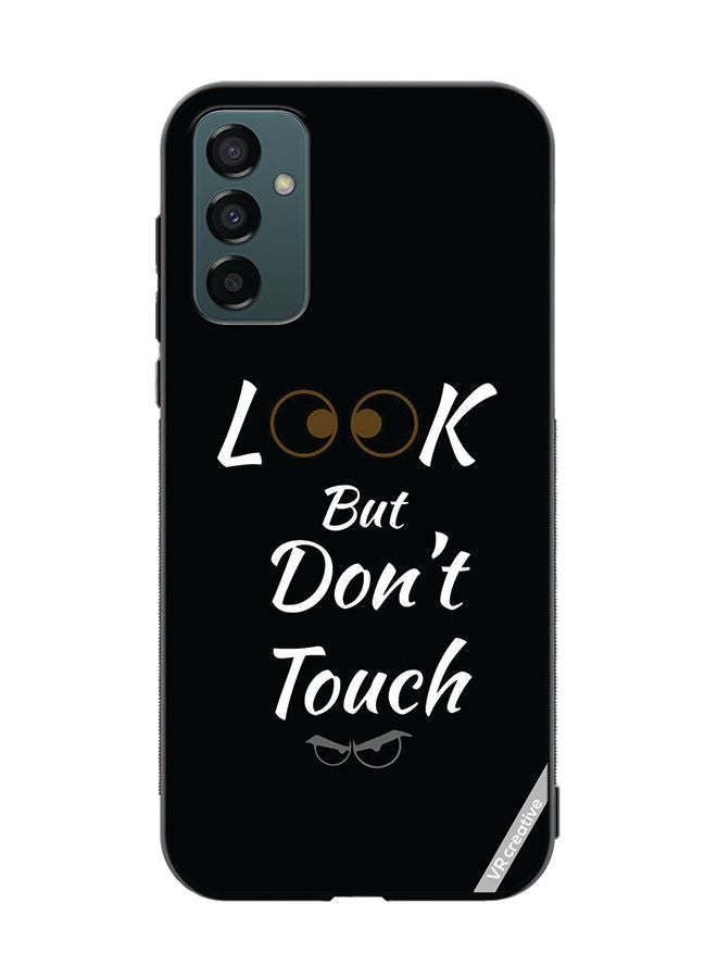 VR CREATIVE Protective Case Cover For Samsung Galaxy F13/M13 Look But Don't Touch Design Multicolour - Image 1