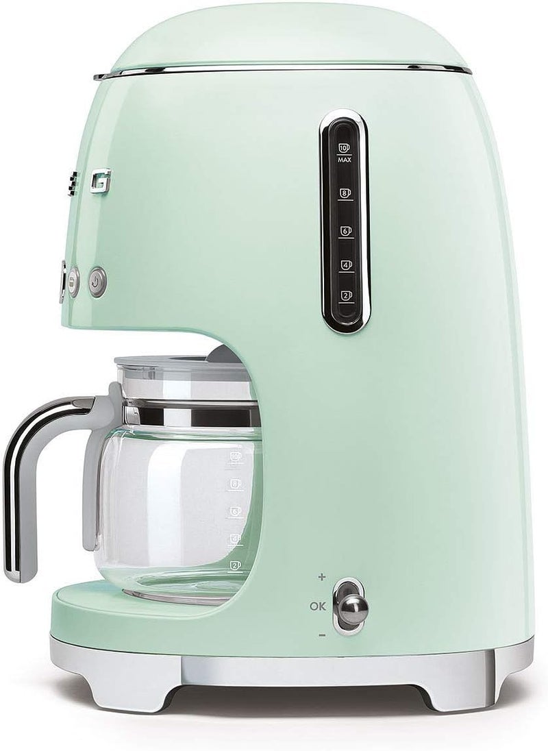 Smeg Retro Drip Coffee Machine - Pastel Green 1.4 L 1050 W DCF02PGUK Paste Green - Image 2