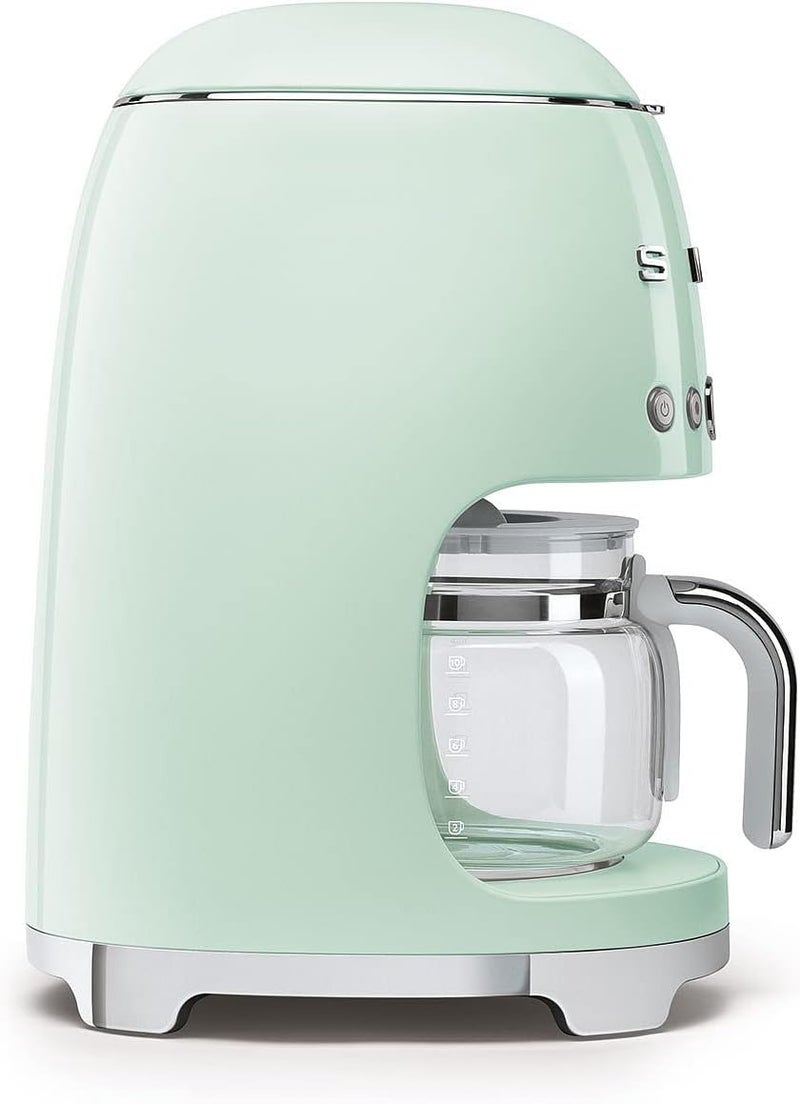 Smeg Retro Drip Coffee Machine - Pastel Green 1.4 L 1050 W DCF02PGUK Paste Green - Image 3