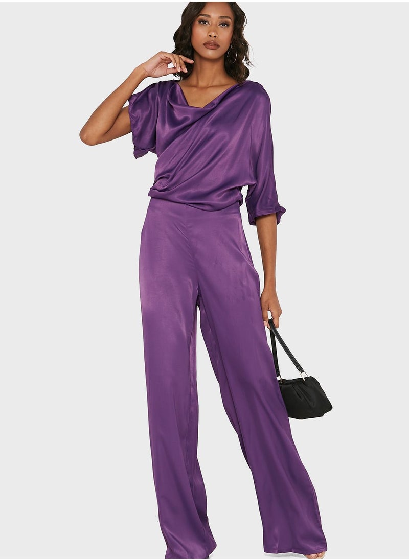 MANGO - Wide Leg Jumpsuit - Image 1