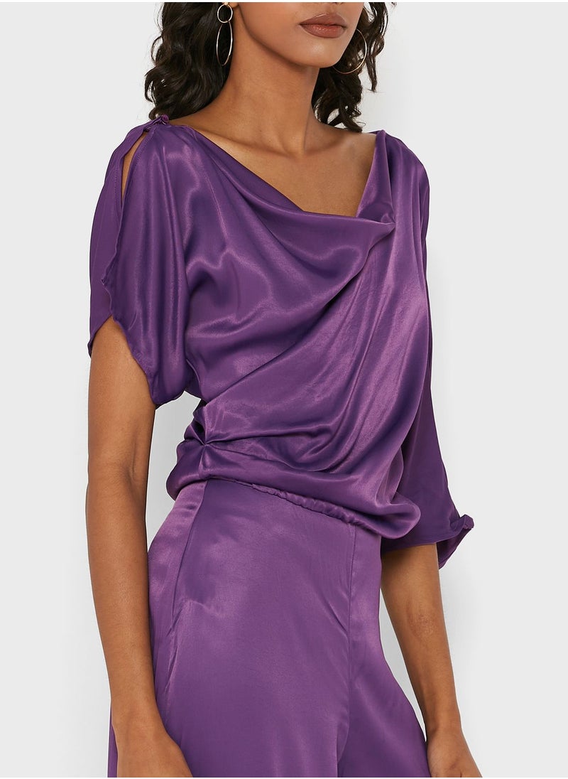 MANGO - Wide Leg Jumpsuit - Image 1